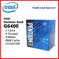 Processor Intel Pentium Gold G6400 4.0Ghz Processor Box Comet Lake