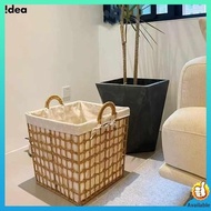 laundry basket aesthetic rattan hamper laundry basket Rattan laundry baskets, household laundry bask