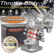 KENADA RACING THROTTLE BODY Y15 Y15ZR LC150 OVAL TB Y15ZR 32/34/36/38/40MM new