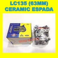 LC135 RACING BLOCK CERAMIC 63MM ESPADA LC 135 63 MM BLOCK RACING LC135 BLOK RACING CERAMIC ESPADA 63
