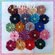 Bros Kain Bunga Rose - Bros Tusuk Peniti Hijab Jilbab