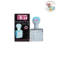 8-Digit Number Stamp Size 5 Mm. Easy ESY