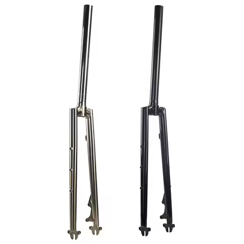 Chrome Steel Fork Road Bike Gravel Cyclocross 700C 28zoll 29er 28.6mm 25.4mm 1inch Disc Brake Kick S