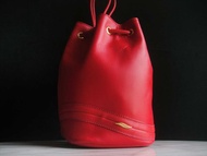 輝煌年代 OLD ERA _早期二手老包義大利製S.T. Dupont小款水桶包