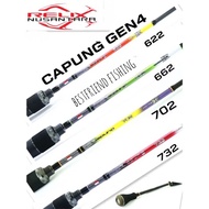 Relix Nusantara CAPUNG GEN 4 Spinning Rod 622/662/702/732/762