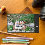 手工限量攝影明信片-日本沖繩石敢當獅子5/日本小物攝影