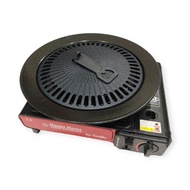 Happy Home Portable Bbq Ultra Grill Pan Gas Stove Package
