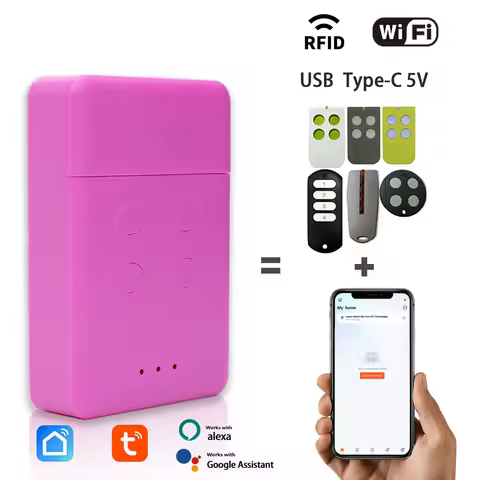 Mhouse GTX4 TX3 TX4 Tuya Smart APP Remote Control 433.92mhz Transmitter Garage Door Opener RF+WIFI 2