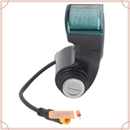 TOPBEAUTYMY Electric Scooter Switch Lock, ABS 3 Pin Electric Scooter Handlebar Switch Lock, Durable 