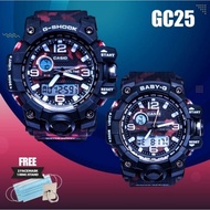 G-SHOCK COUPLE WATCH 11.11 SET JAM G-SHOCK COUPLE PROMO 11.11 HOT DESIGN WITH FREE GIFT READY STOCK IN MALAYSIA