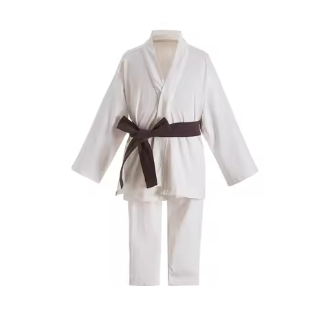 Luke Skywalker 2-Piece Set, Jedi Tunic And Belt, Costume for Kids Jedi Cosplay Luke Skywalker Party 