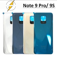 REDMI NOTE 9S 9 PRO BACK COVER BATTERY COVER BACK PANEL BACK DOOR HOUSING CASING REPLACEMENT PAR