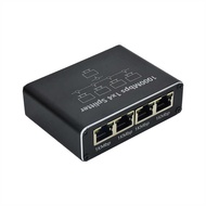 Gigabit Network Splitter 1 Point 4 Network Switch Network Port One Point Four Sharing RJ45 Network C