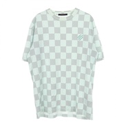 [สินค้ามือสอง] หลุยส์ วิตตอง LOUIS VUITTON เสื้อยืดแขนสั้น ลาย Damier Monogram คอกลม รุ่น RM242MM NP