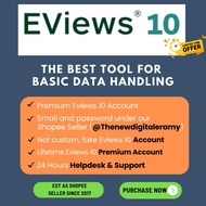 🔥Eviews 10 Statistics Lifetime Account Software 2024🔥Lowest Price In Shopee 🔥