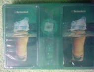 海尼根  Heineken Beer 紙麻將牌 塑膠盒【三十之上 是練眼力的】