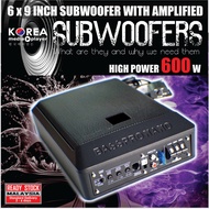 6X8 UNDERSEAT ACTIVE SUBWOOFER