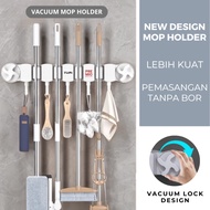 GANTUNGAN PREMIO Magic Mop Broom Holder Mop Holder Broom Holder