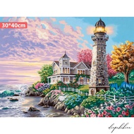 5D Painting 30X40 Lighthouse, Easy to Apply, Meaningful Gift, Living Room Decor | Craft Kit V2