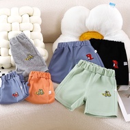 Children s casual shorts pure cotton fabric embroidered pattern suitable for children aged 0-5 🔥lzb0