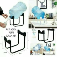 WATER GALLON RACK + FAUCET IRON GALLON RACK/ AQUA WATER GALLON BRACKET