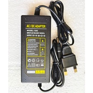 AC 100V-240V DC adapter 12V 1A 2A 3A 5A 6A Switching power supply UK plug 5.5mm x 2.5mm