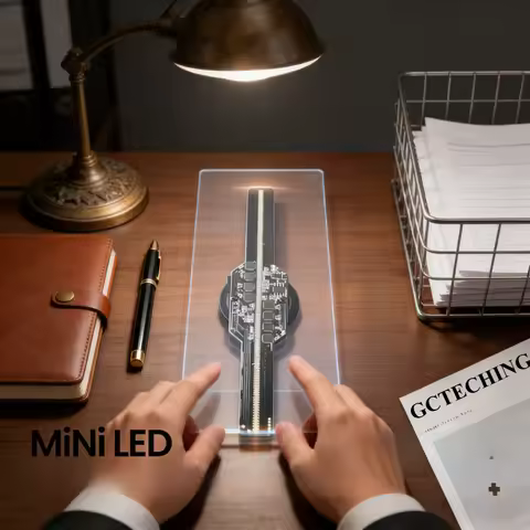 Custom Logo Products Transparent Led Display Mini 3d Hologram Fan Projector Halloween Christmas Holo