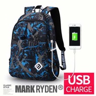 Mark Ryden Tas Ransel Laptop dengan USB Charger Port - MR6008