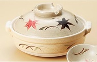 Maple No. 8 Deep Pot (Banko Pottery) [11.2 x 9.8 x 5.9 inches (28.5 x 25 x 15 cm), 7.6 oz (2200 g), 