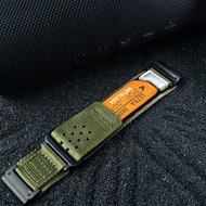 Dây đeo thể thao ni lông 22mm 26mm cho Garmin Fenix 7x Pro 6x 5x 8x 8 cộng với Tactix 7 AMOLED epix 