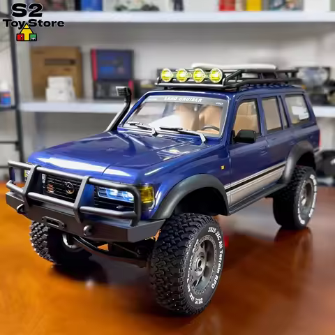 JXC 1:12 Scal Land Cruiser LC80 RC Car 4WD 2.4G Full Proportion Remote Control Crawler Off-Road Truc
