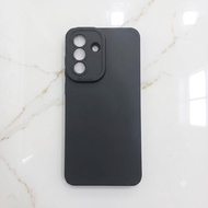Black Matte Casing For Samsung A37 5G, Samsung A57 5G Softcase Black POLOS Casing