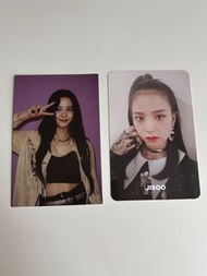BLACKPINK JISOO小卡🖤🩷