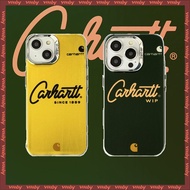 classics CARHARTT sign label Electroplated photo frame laser hard shell Phone Case Suitable for IPho