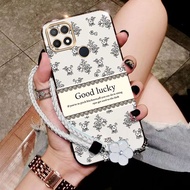 Casing oppo a15 oppo a15s a35 telefon kes Softcase Electroplated silikon perlindungan pelindung shoc