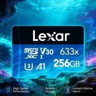 4K Video Phone Lexar 633x 32 64 128 GB 256 512 1TB Memory SD Card TF Micro CCTV Dashcam Lexar Micro 