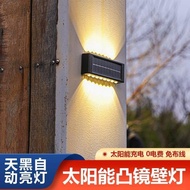 K8876 14LED太阳能感应灯壁灯 (1套2个)#现货优惠#14LED太阳能感应灯壁灯 (1套2个)家里的阳台✨，院子都需要这样一款太阳能壁灯🌈