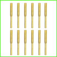 Titanium Plated Sharpening Wheels 4mm/4.8mm/5.5mm Titanium Plated Burr Stone File Sharpening Wheels 