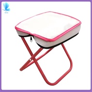 Portable Folding Camping Stool Chair Fishing Stool with Foldable Storage Multi-Functional Mini Trave