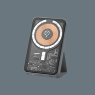 MOMAX - Q.Mag Power5 Apple Mfi 5000mAh 磁吸無線充電流動電源 連 皮革支架 IP105 MFI