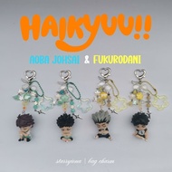 Haikyuu Inspired Bag Charm Aoba Johsai and Fukurōdani Team by 𐙚⊹ starryiona ⋆
