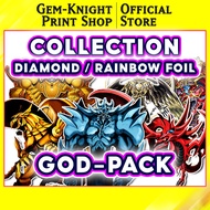 [Printing Post] Yugioh Deck - God-Pack Collection (Diamond Foil / Rainbow Foil)