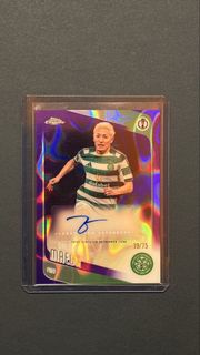 Topps Chrome UEFA Daizen Maeda Autograph /75