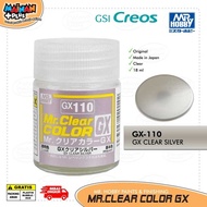 Mr Clear Color GX110 SILVER GX 110 Gundam Paint Model Kit