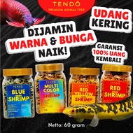 Dried Shrimp Tendo Arowana Chana Fish Feed 60gr