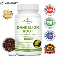 Xemenry Organic Dandelion Root Extract, 1,575 mg, Standardized Concentrate, 100% Vegetarian, All Nat