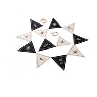 Blackdog tent decorative flag string BD-QZ001