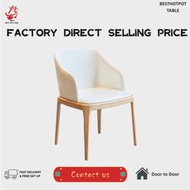 Italian Style Breakfast Coffee Shop Restaurant Cafeteria Cushion Dining Chair