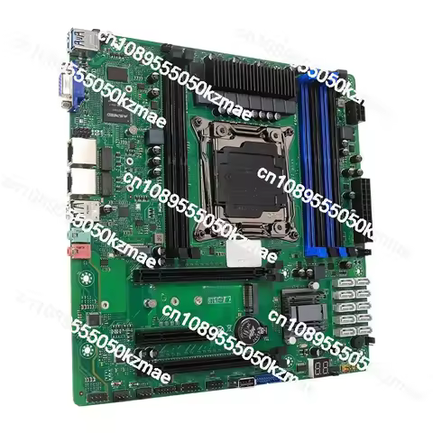 X99 NAS main board, C612 chipset for 10 rack storage servers, Mini-ITX industrial PC and soft router