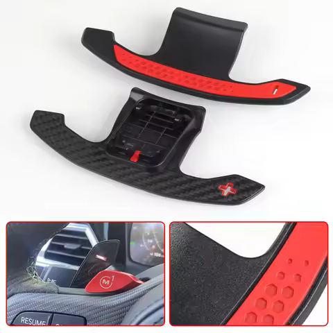 Carbon Paddle Shifter For BMW 8 Series G15 G16 M8 Coupe F91 F92 F93 2020 2021 Car Steering Wheel Ext